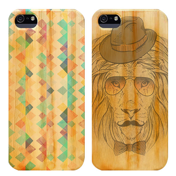 iPhone 5s Hardcase aus Bambus iPhone 5s Holz Handyhülle selbst gestalten