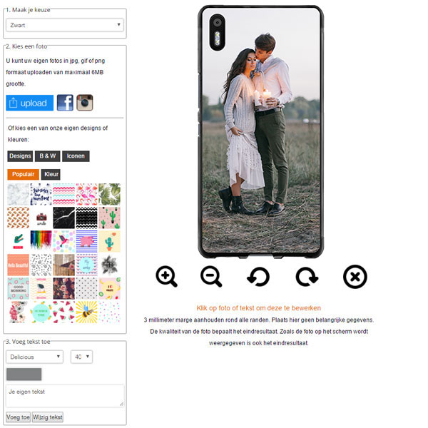 BQ Aquaris X5 Handyhülle selbst gestalten BQ