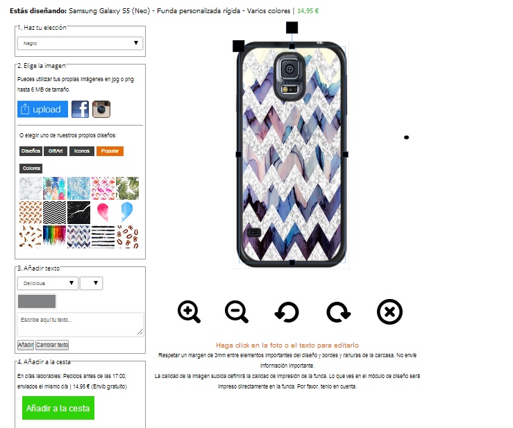 S5 Handyhülle selber machen Galaxy S5 Hülle selbst gestalten