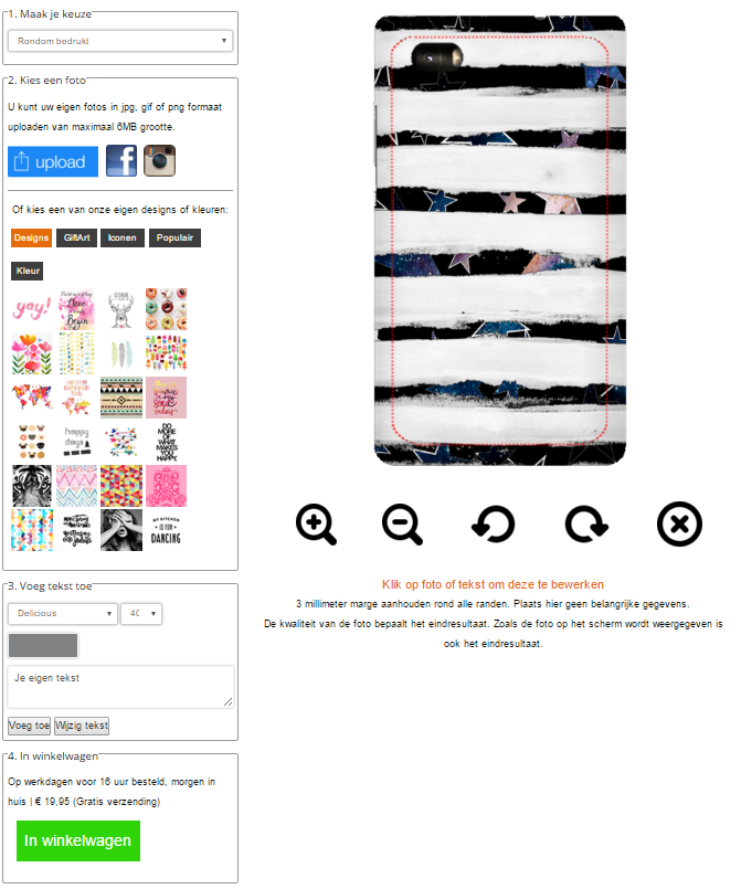 Handyhülle selbst gestalten Huawei Ascend P8 Lite (rundum bedruckt) Huawei Ascend P8 Lite rundum mit eigenem Bild bedrucken