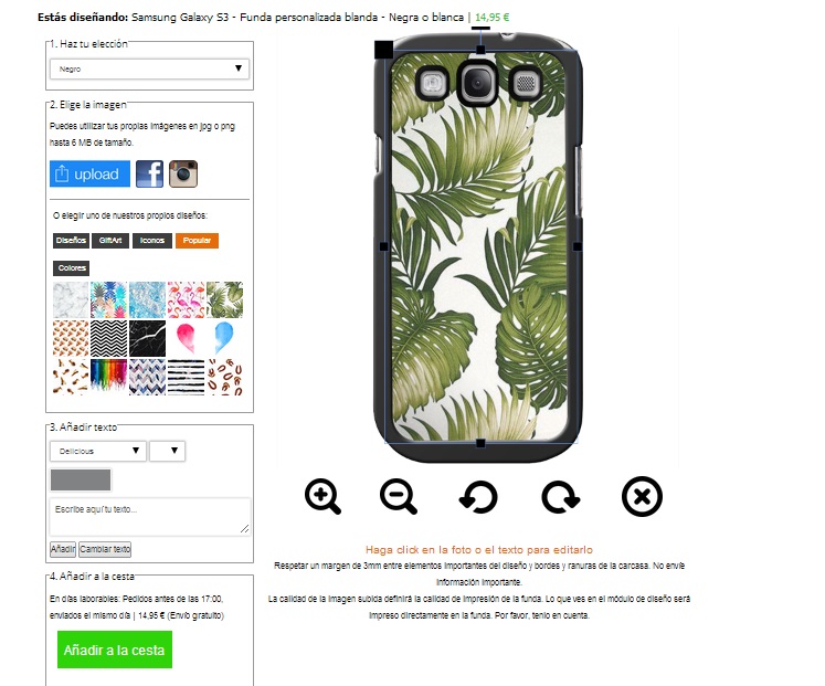 Galaxy S3 Softcase Samsung Galaxy S3 Hülle selbst gestalten