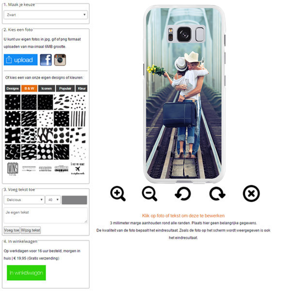 Selbst gestaltetes S8 Case. Kostenloser & schneller Versand!