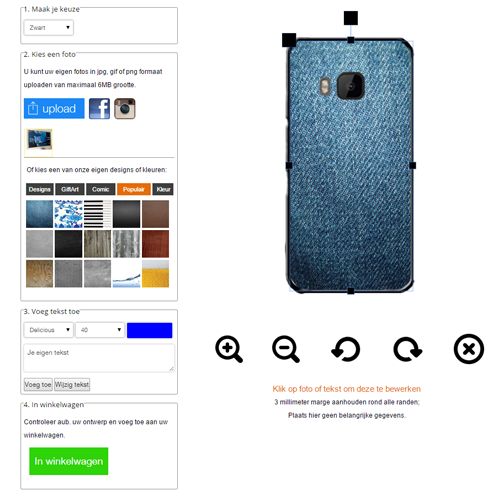 Dein individuelles One M) Case. HTC One M9 Hülle mit Foto