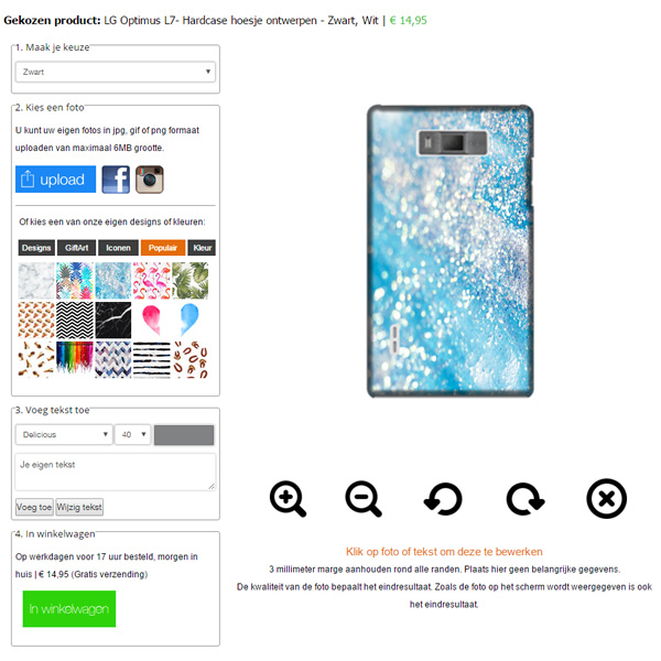 Schützt dein LG effektiv vor Schäden aller Art. Optimus L7 Fotohülle