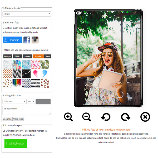 iPad Pro Case bedrucken Individuelle iPad Pro 12,9 Zoll Hülle