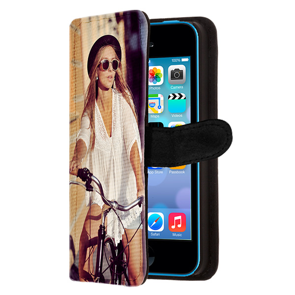 iPhone 5C Portemonnaie Handyhülle mit Foto iPhone 5C Hülle selbst gestalten