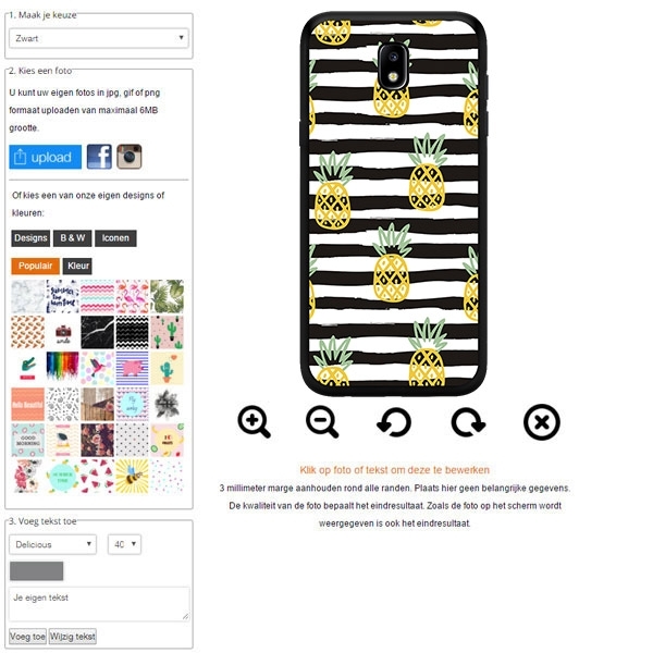 Galaxy J7 Hülle selber bedrucken Galaxy J7 Silikon Handyhülle designen