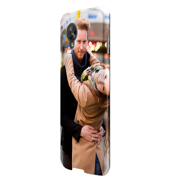 LG Nexus 5 Case mit Foto und Text Hochwertiger, kratzfester Druck.